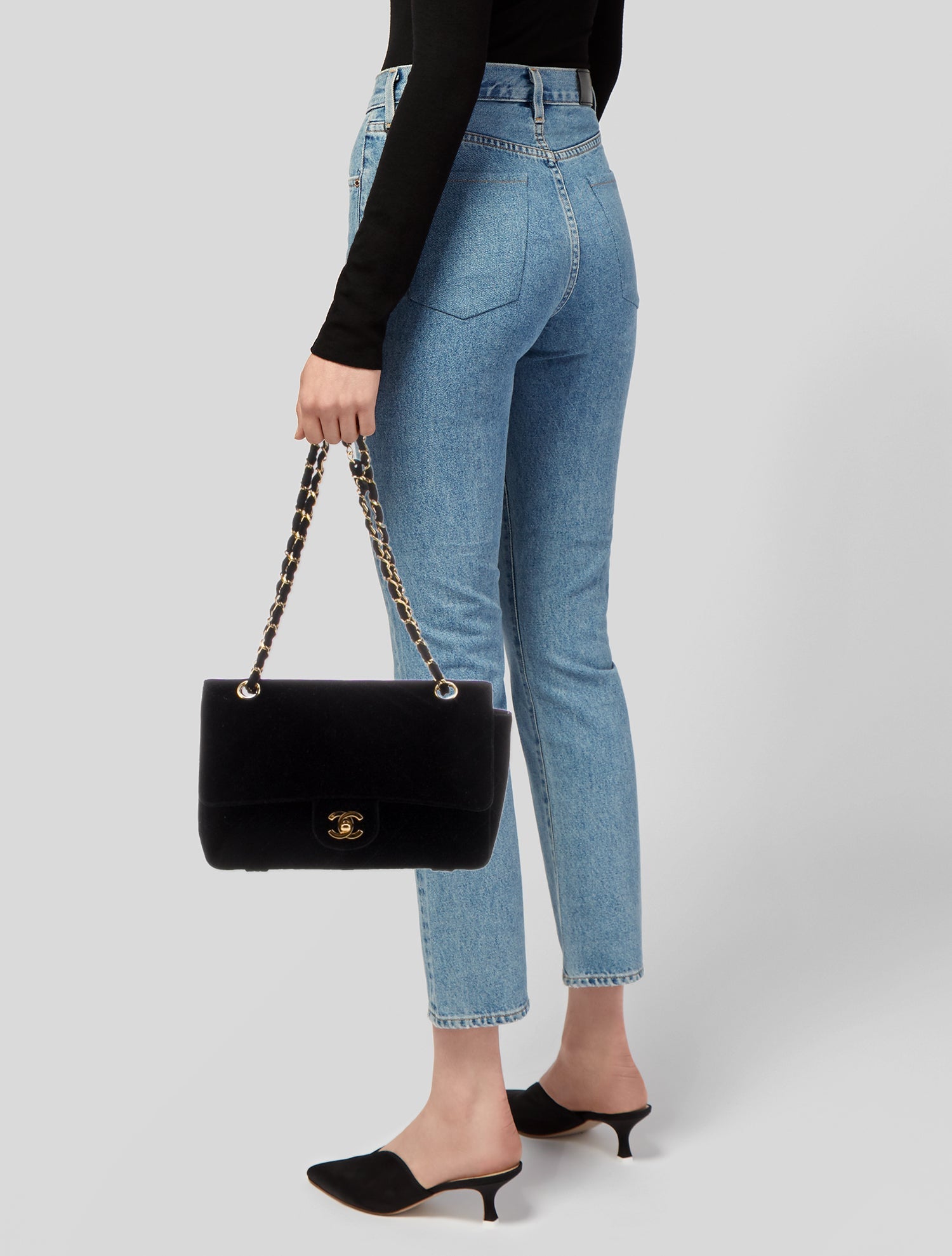 Chanel Classic Flap Bag w/Magazine Holder