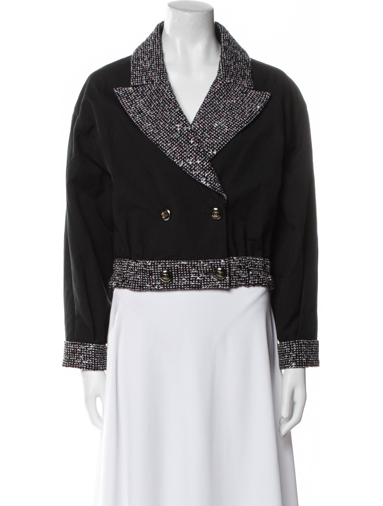 Chanel 2023 Printed Evening Jacket w/ Tags