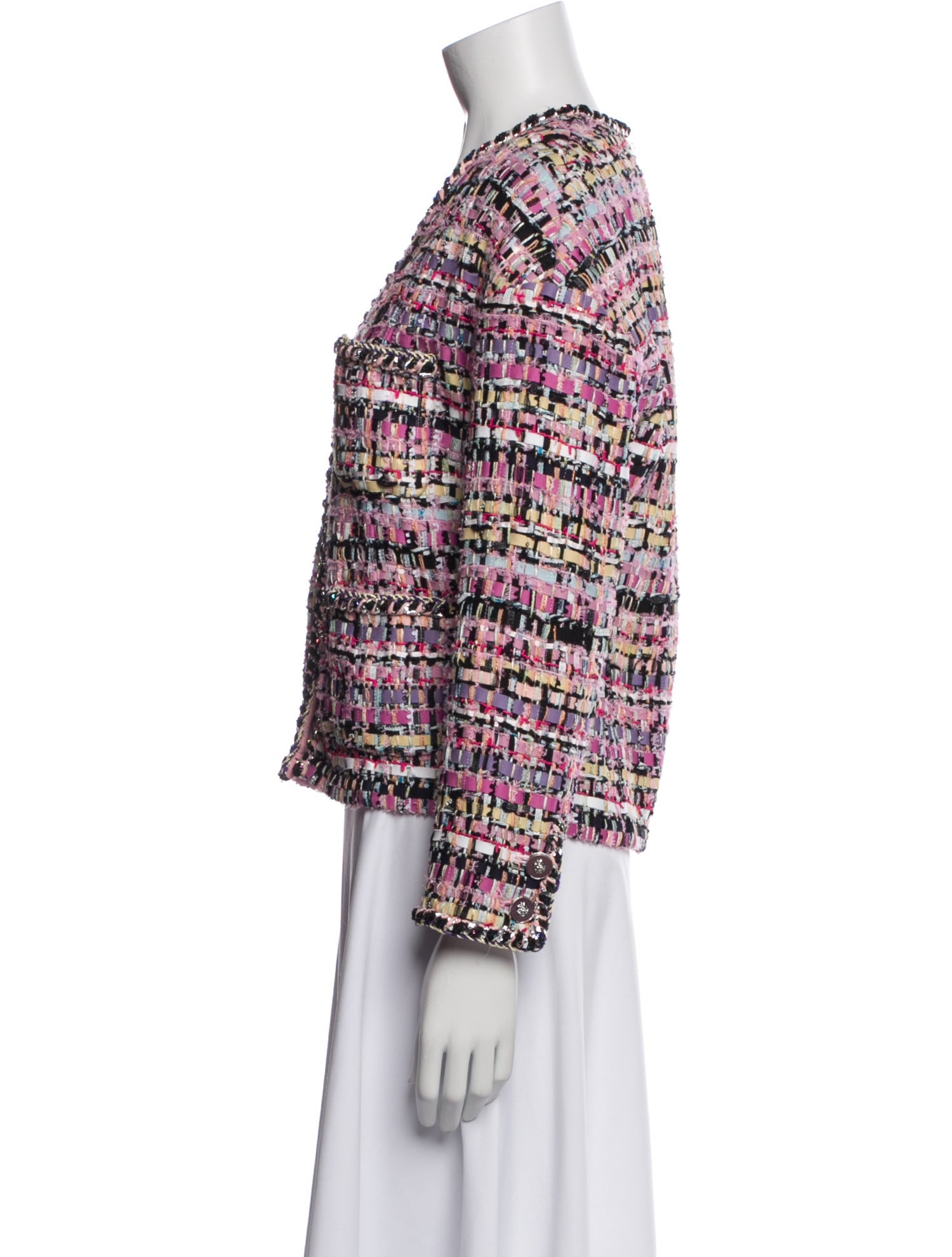 Chanel 2022 Tweed Pattern Jacket