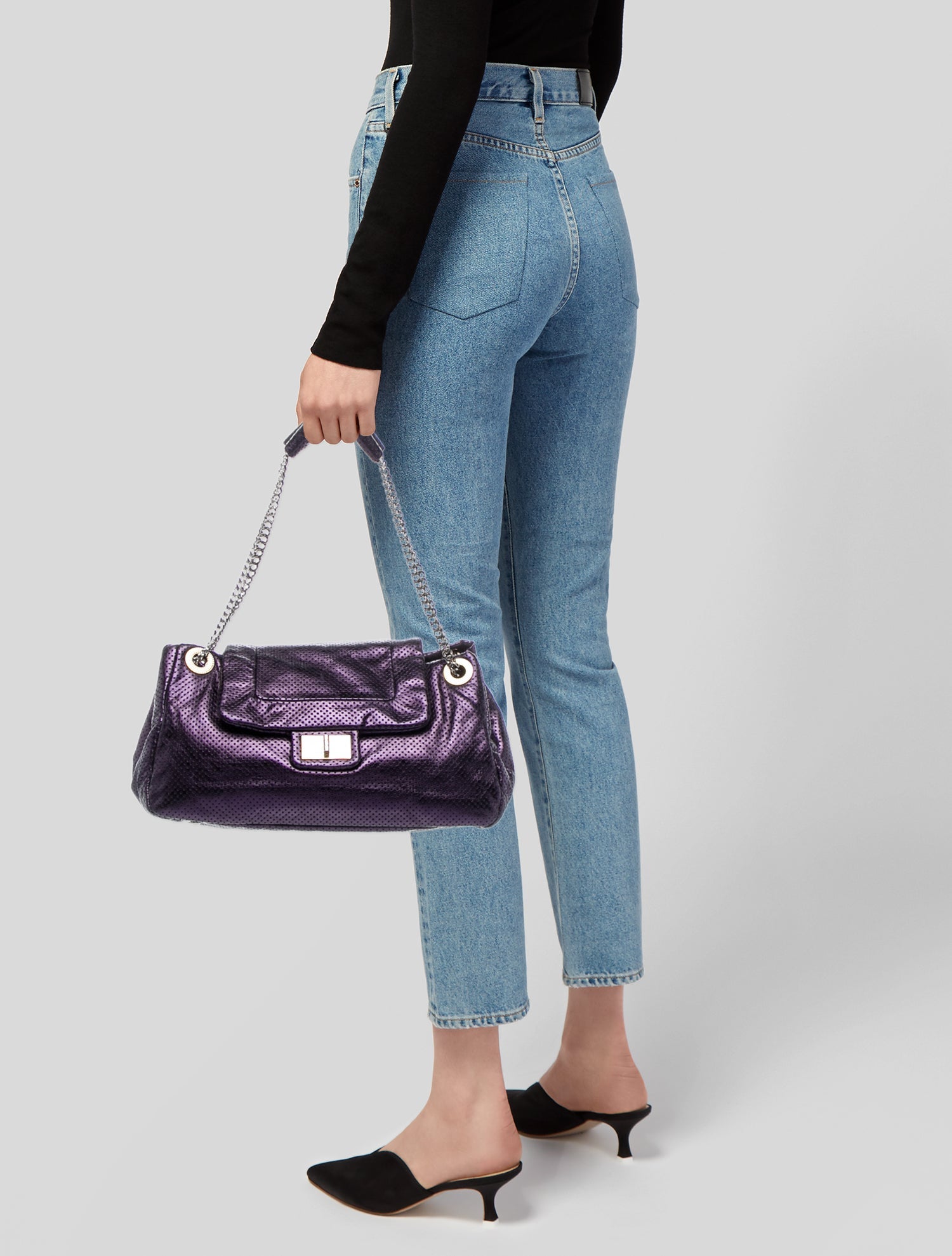 Chanel Perforated Drill Accordion Flap Bag