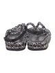 Chanel 2021 Interlocking CC Logo Slingback Sandals