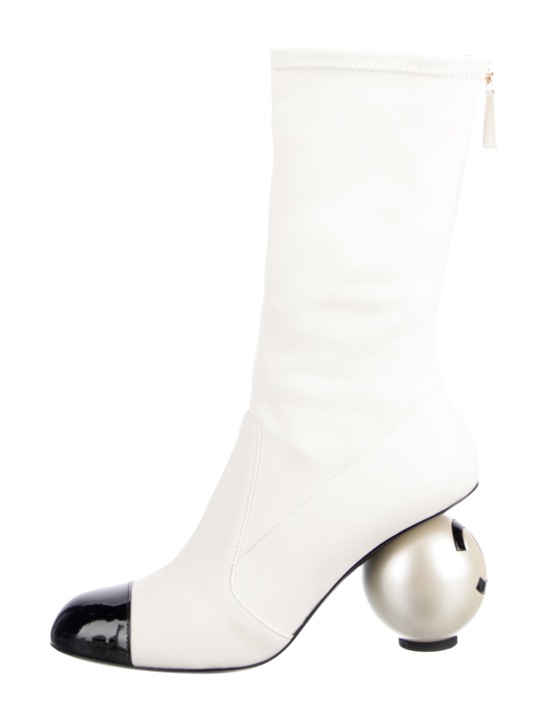 Chanel 2025 Interlocking CC Logo Boots