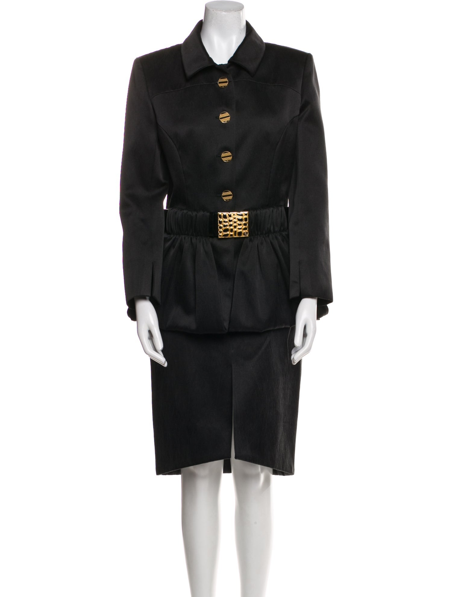 Chanel 2019 Ruffle Embellishment Skirt Set