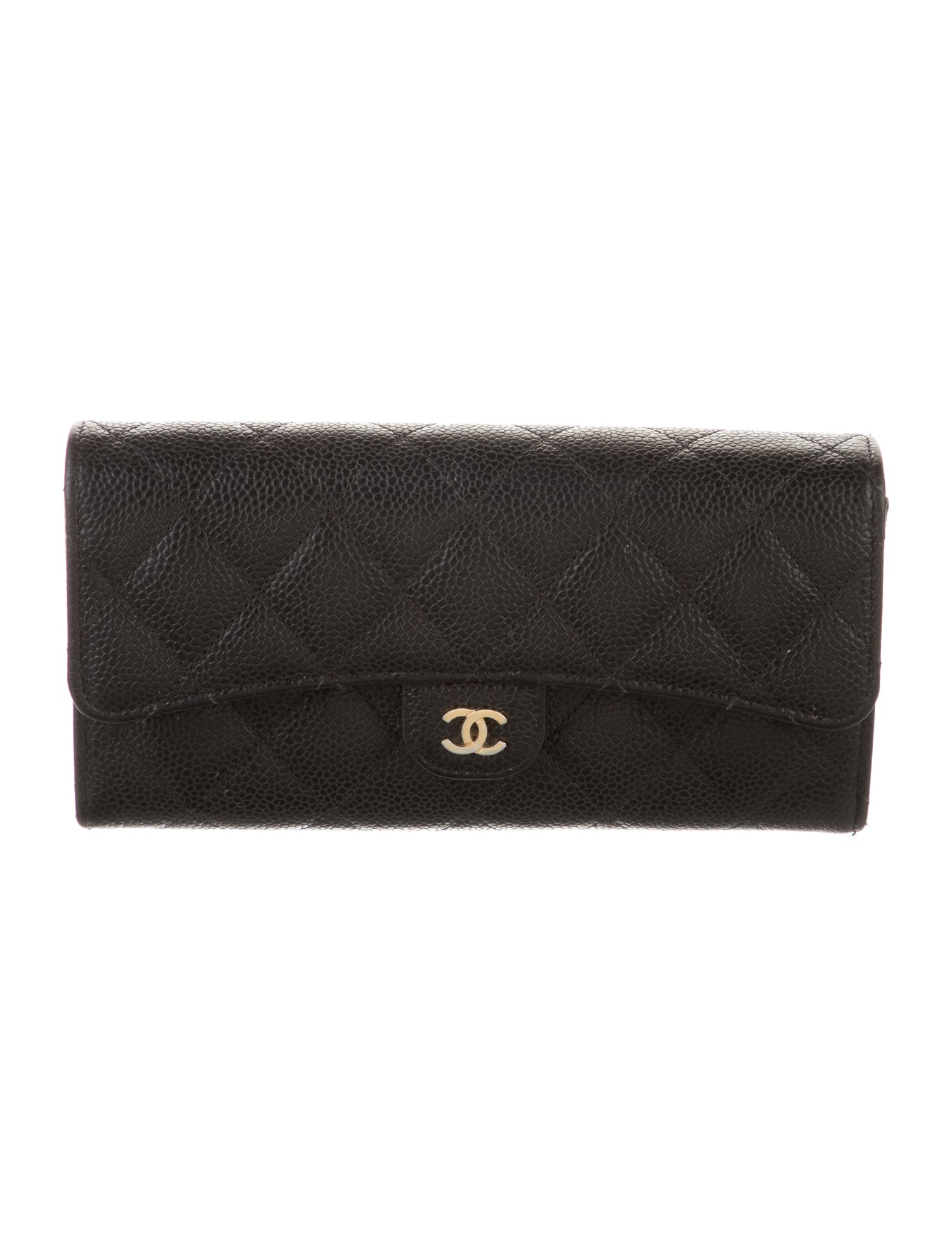 Chanel 2020-2021 Interlocking CC Logo Continental Wallet