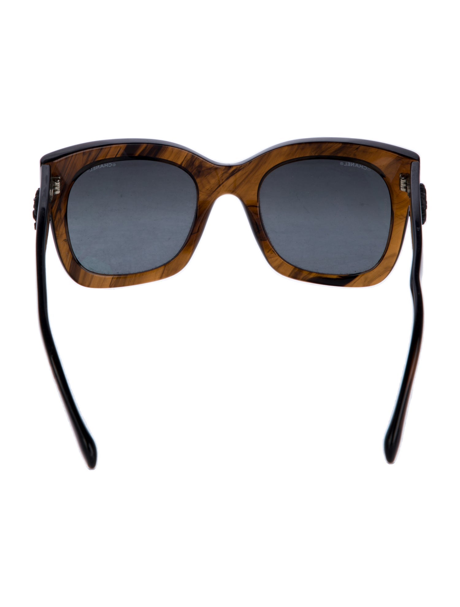 Chanel Interlocking CC Logo Square Sunglasses