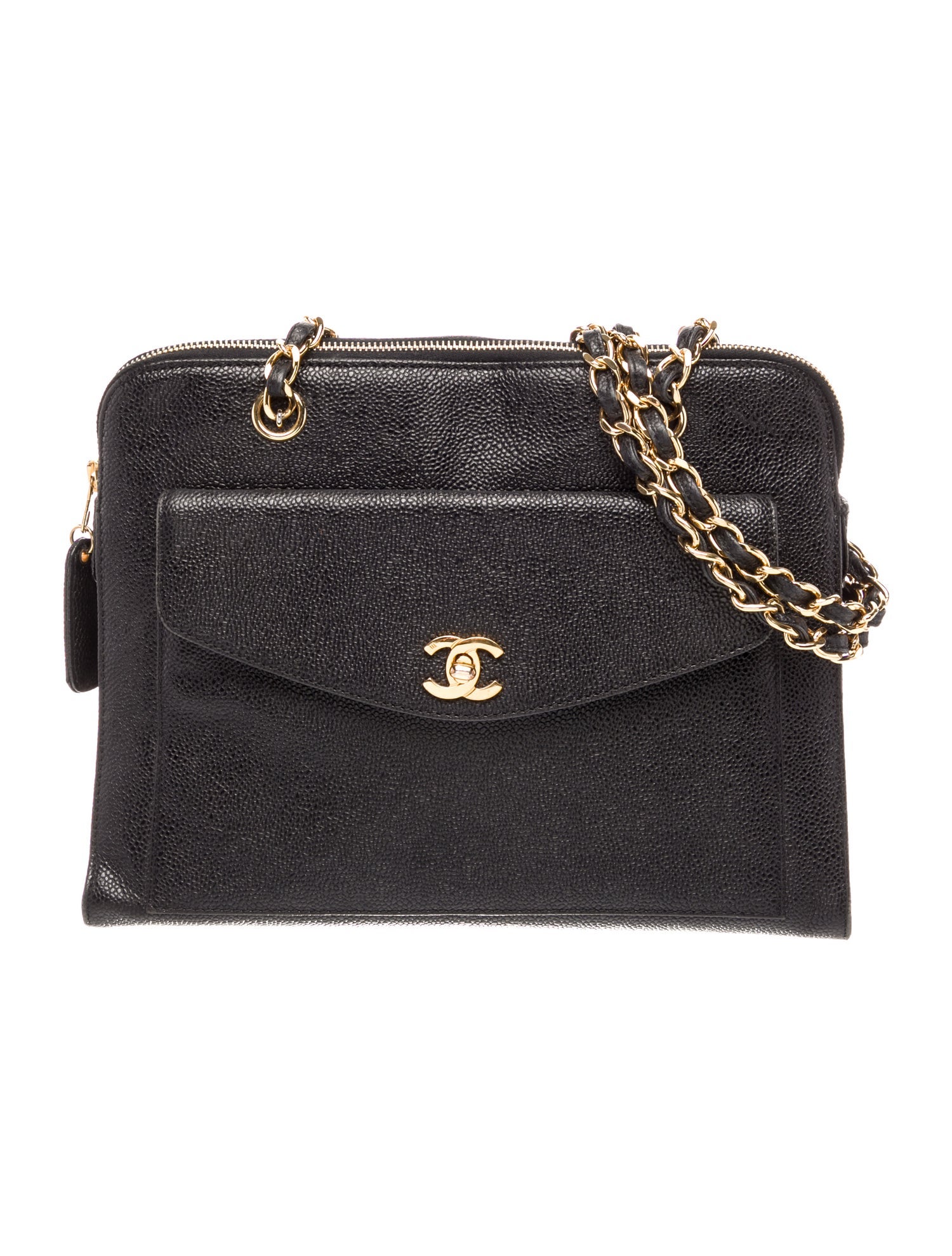 Chanel Caviar CC Front Pocket Bag