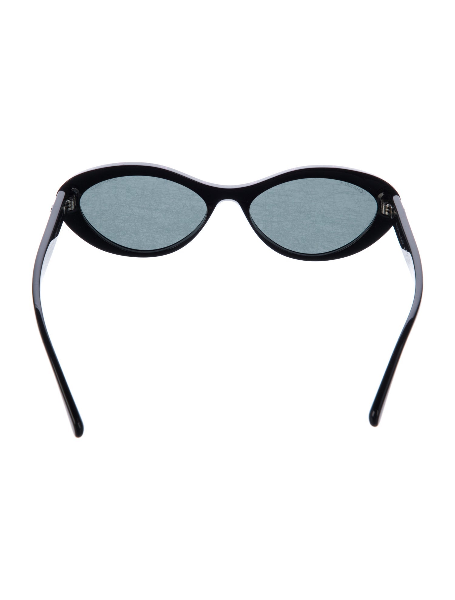 Chanel Interlocking CC Logo Cat-Eye Sunglasses