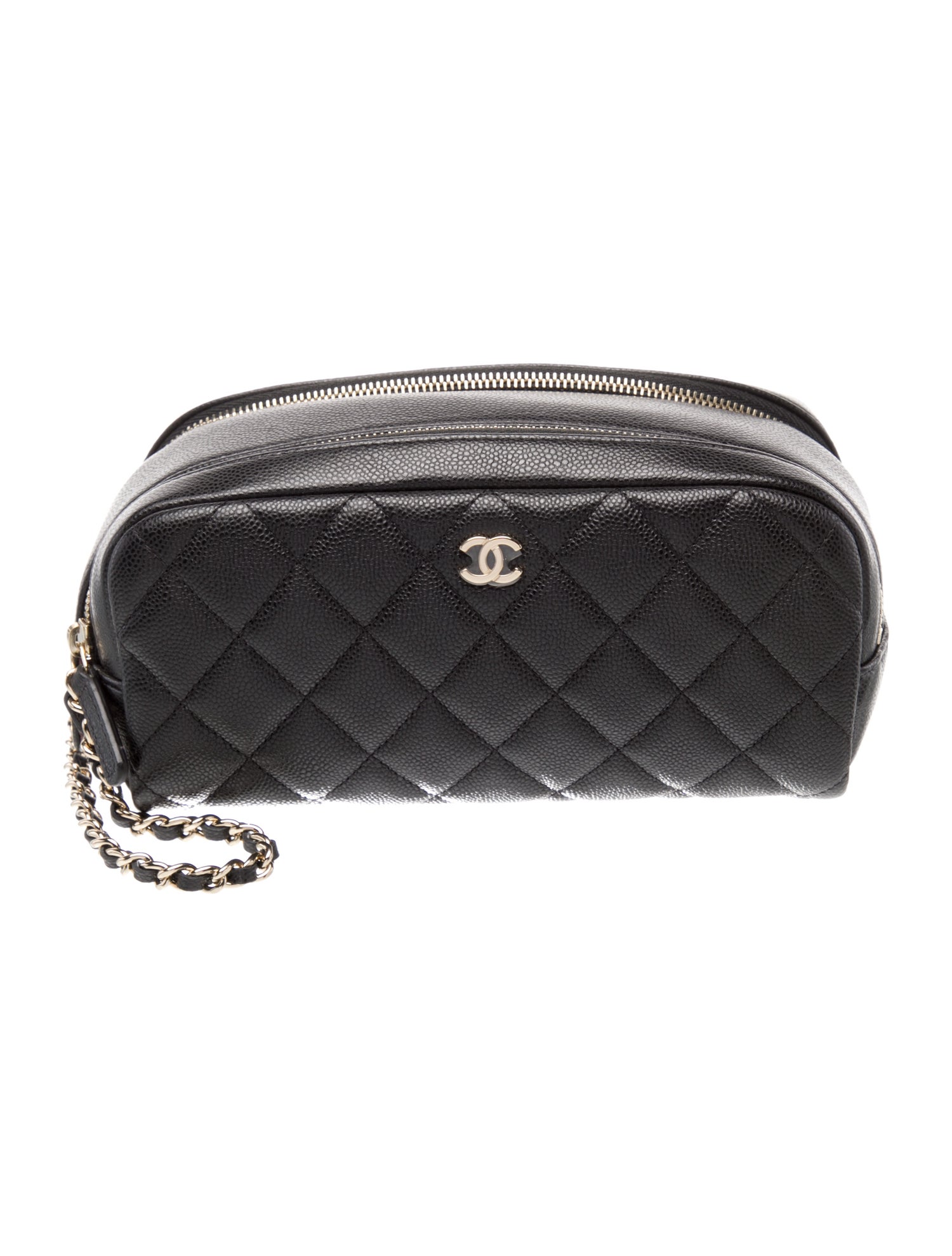 Chanel Quilted CC Vanity Case