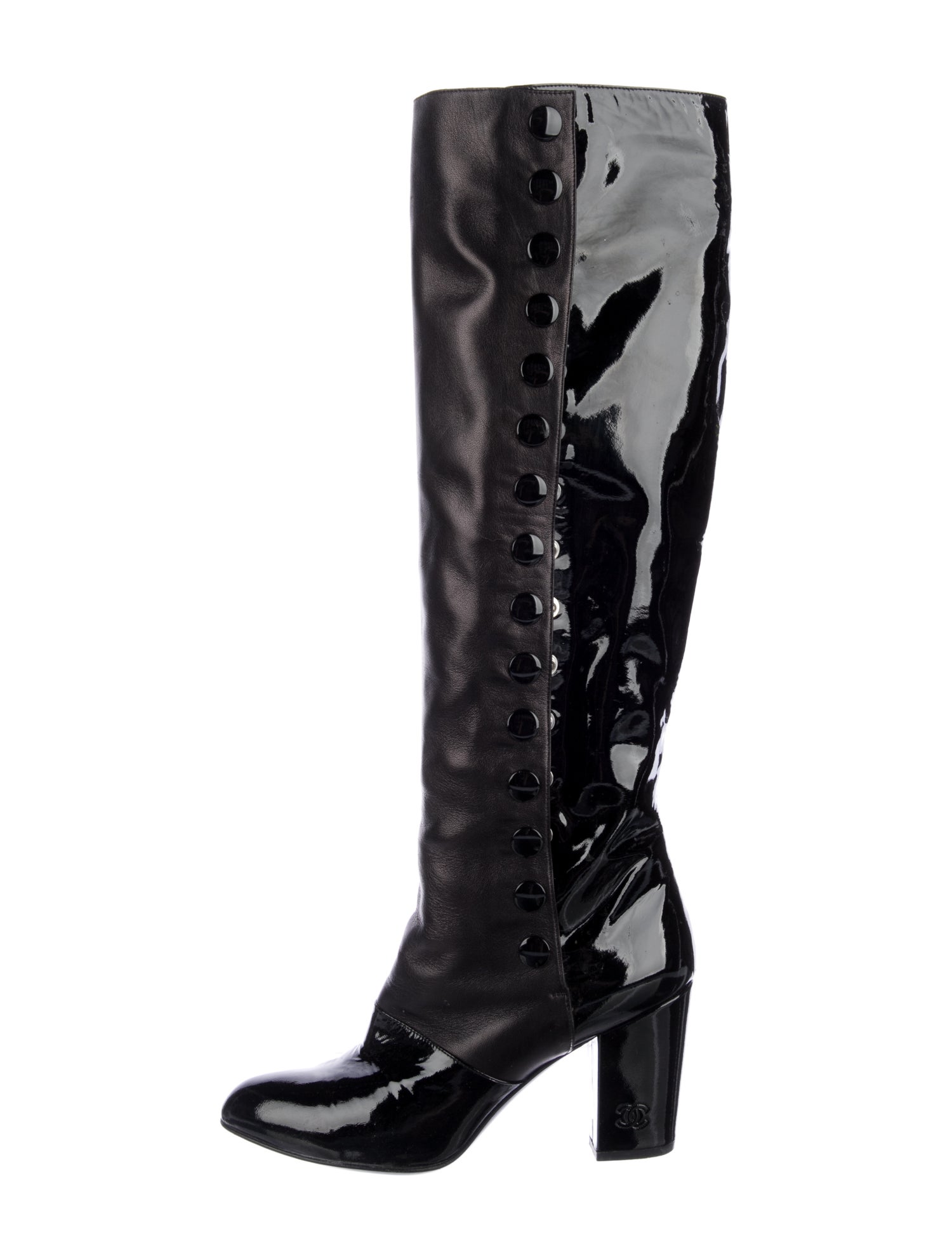 Chanel Vintage 2008 Lace-Up Boots