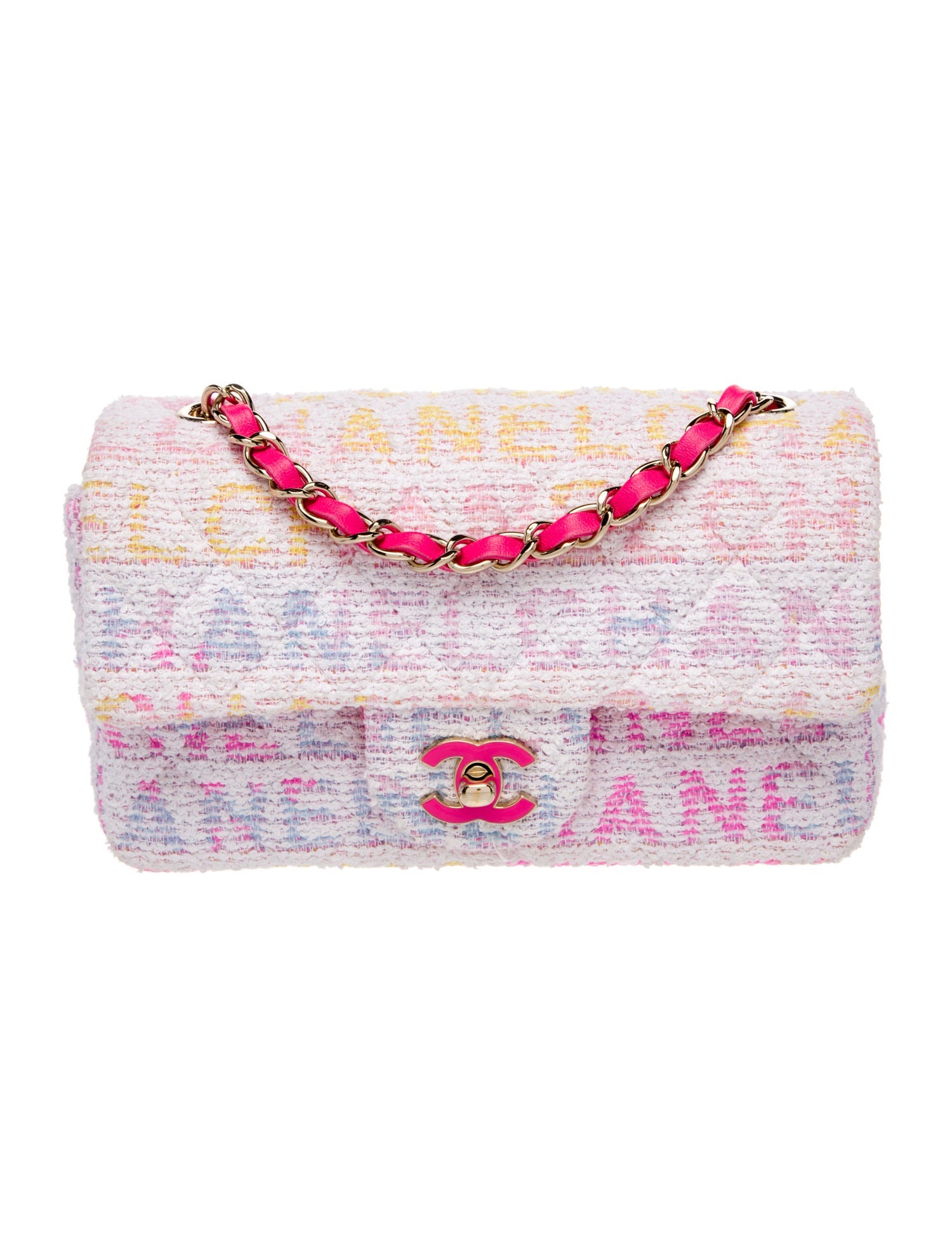 Chanel 2024 Classic Tweed Rectangular Mini Single Flap Bag