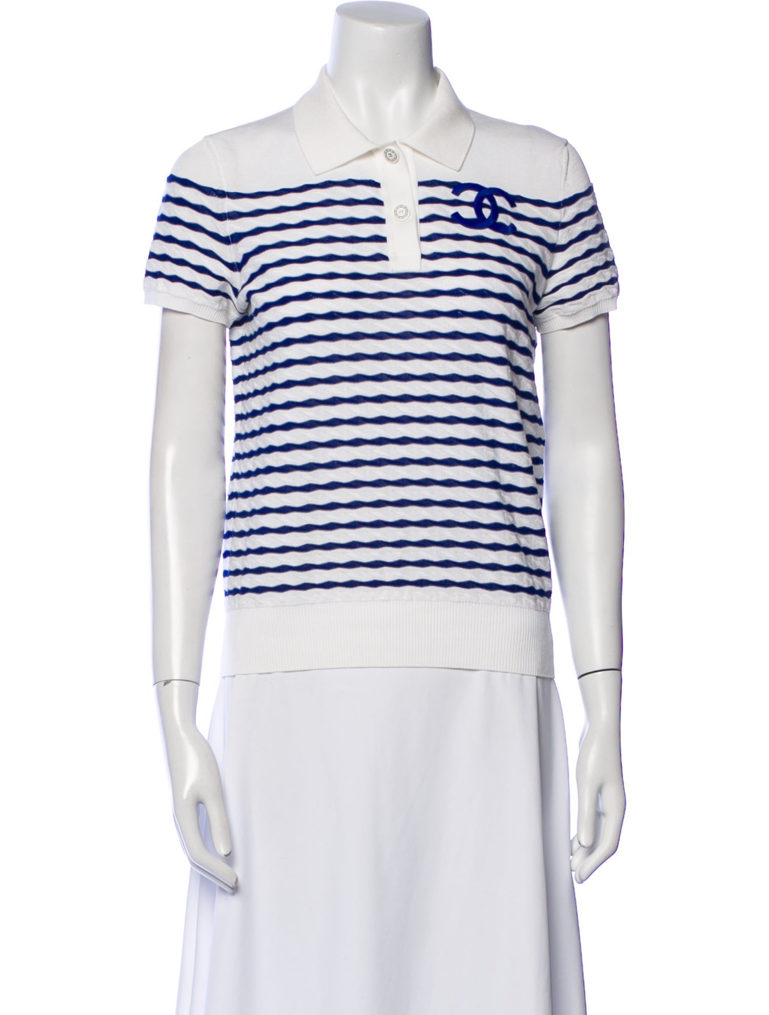 Chanel 2019 Striped Polo
