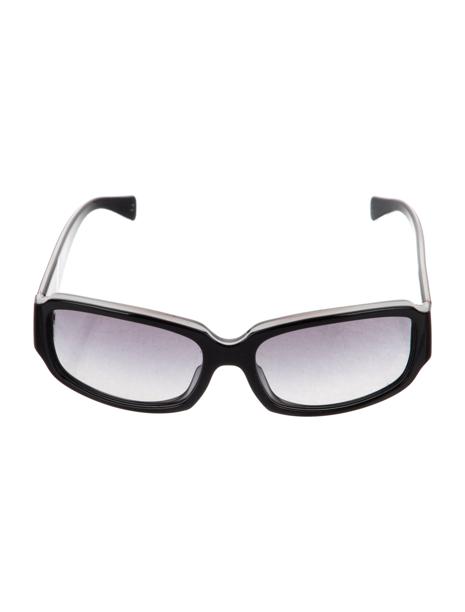 Chanel Interlocking CC Logo Square Sunglasses