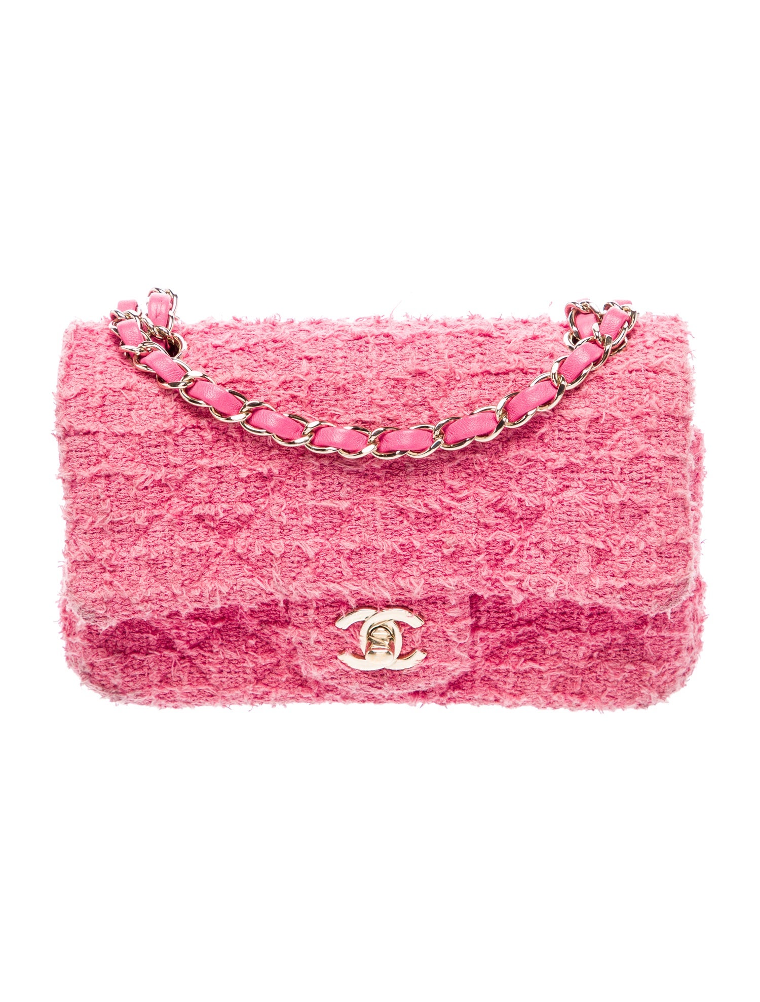 Chanel Classic Rectangular Mini Tweed Flap Bag