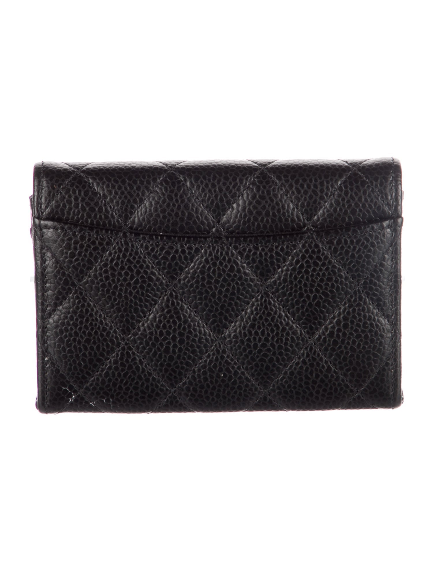 Chanel 2021-2022 Interlocking CC Logo Trifold Wallet