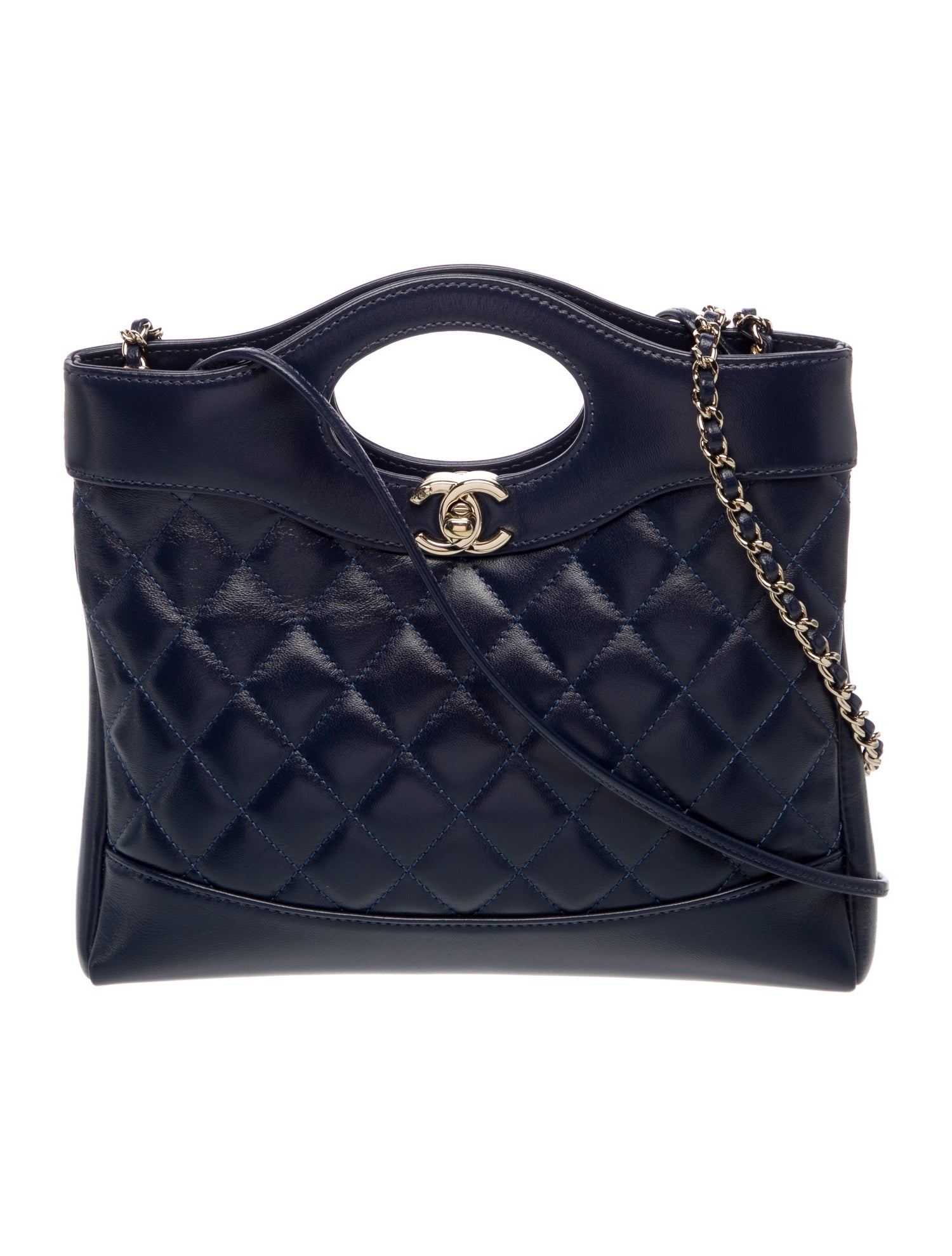 Burberry House Check Margaret Shoulder Bag - Brown Shoulder Bags