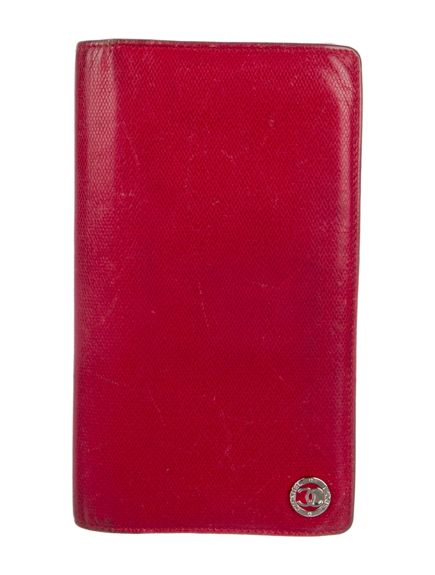 Chanel Interlocking CC Logo Leather Bifold Wallet