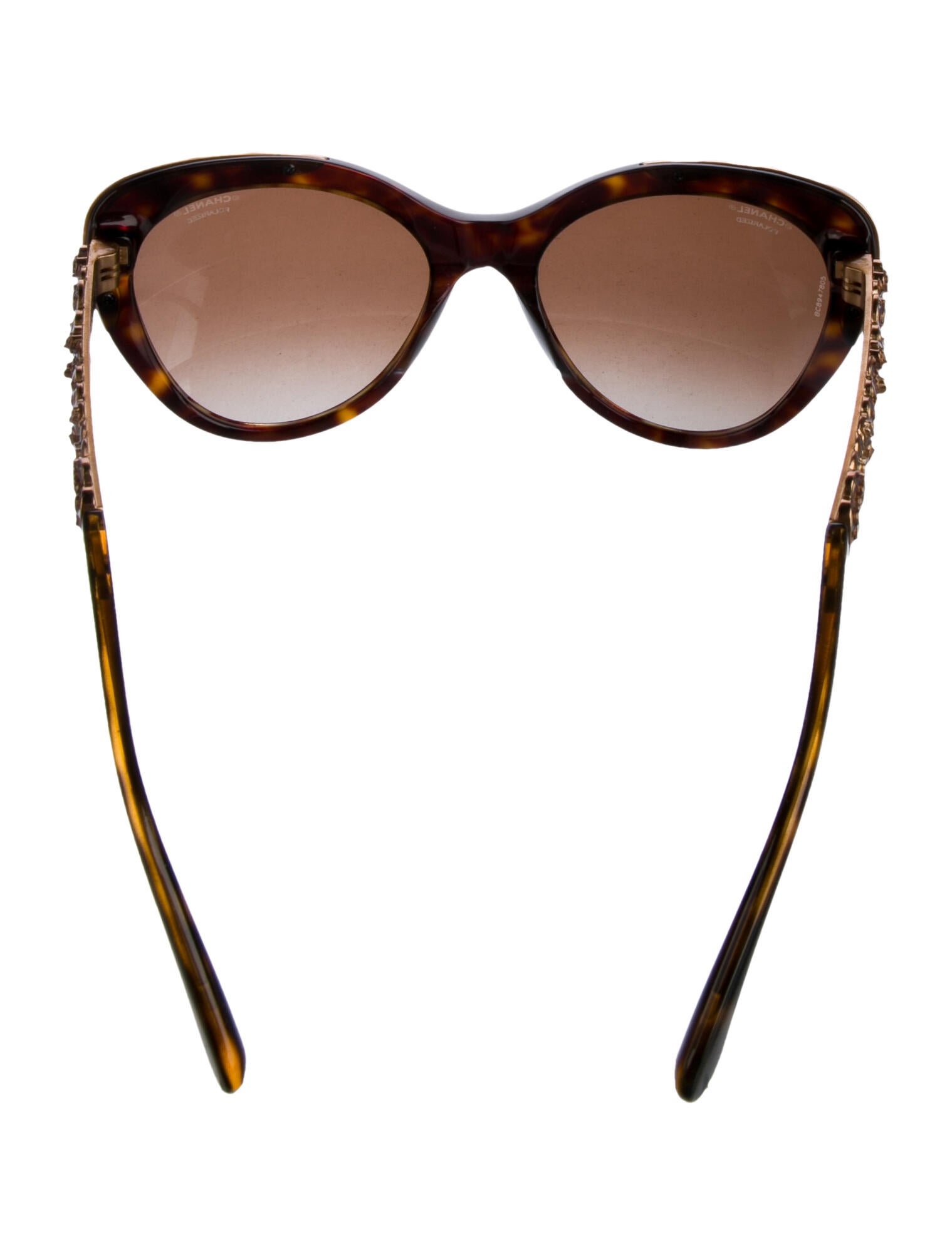 Chanel Interlocking CC Logo Cat-Eye Sunglasses