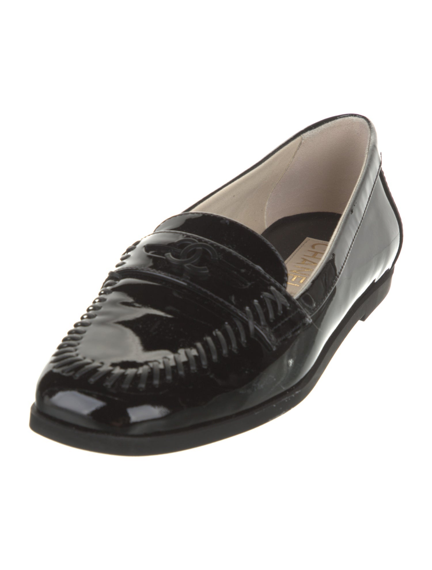 Chanel 2024 Interlocking CC Logo Loafers