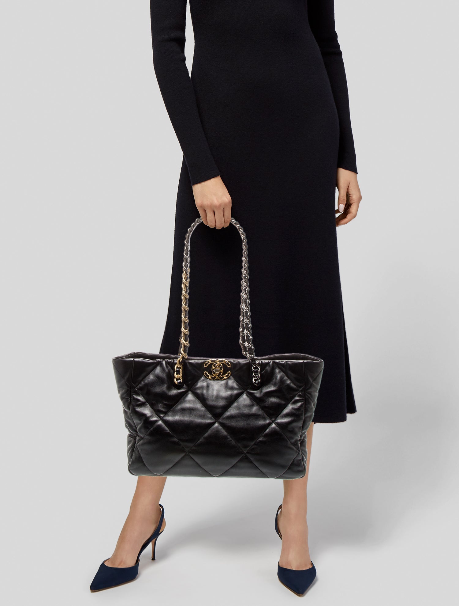 Chanel 19 Shopping Tote