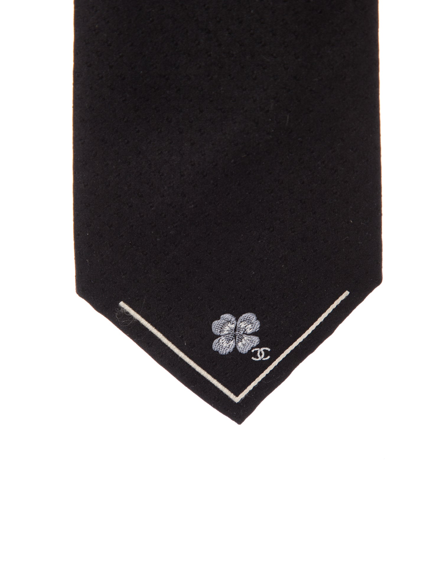 Chanel CC Silk Tie