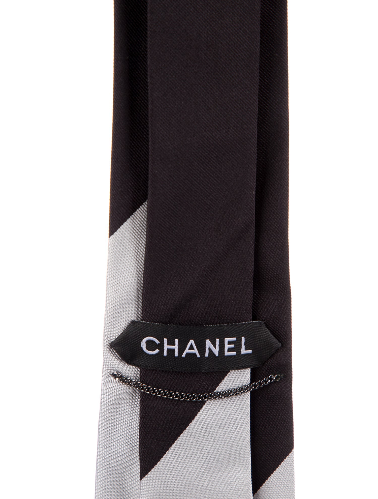 Chanel Lion CC Silk Tie