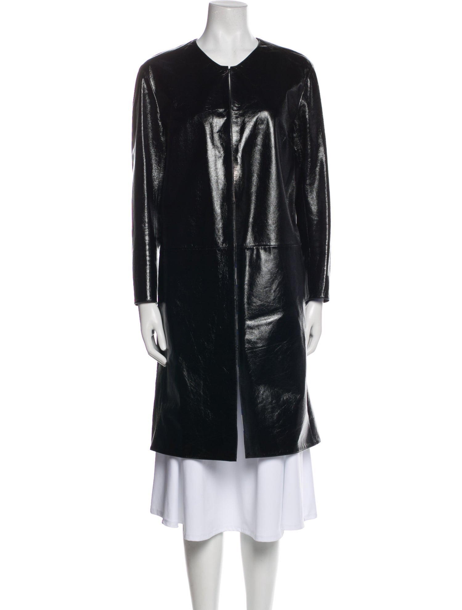 Chanel 2016 Leather Trench Coat