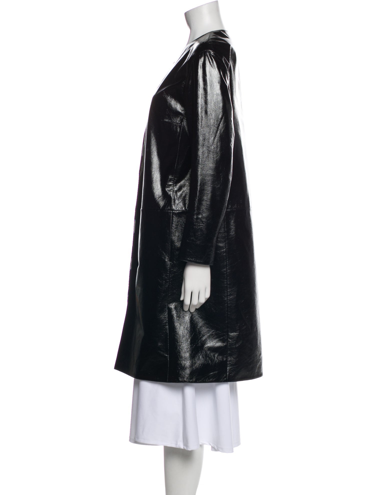 Chanel 2016 Leather Trench Coat