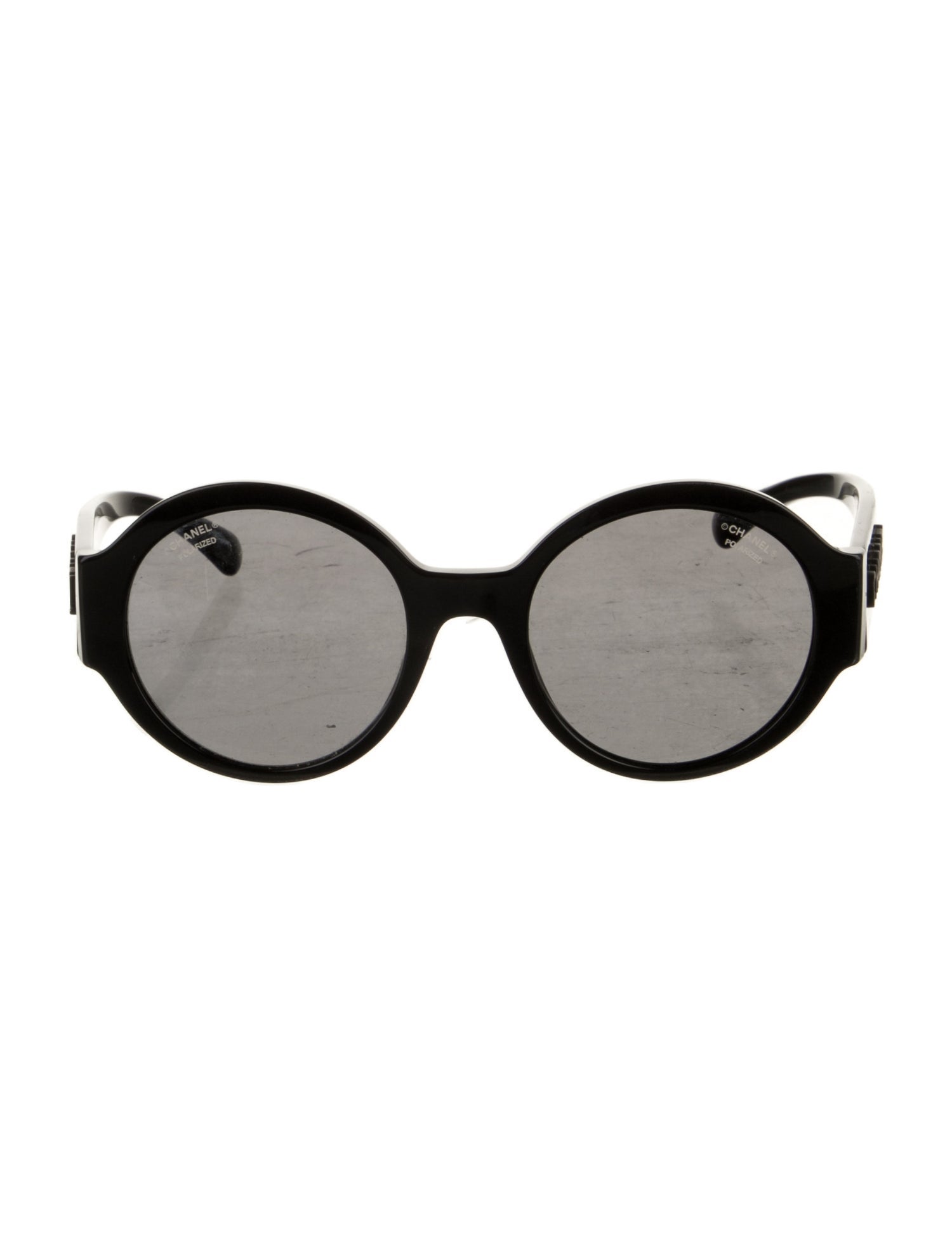 Chanel Round Tinted Sunglasses