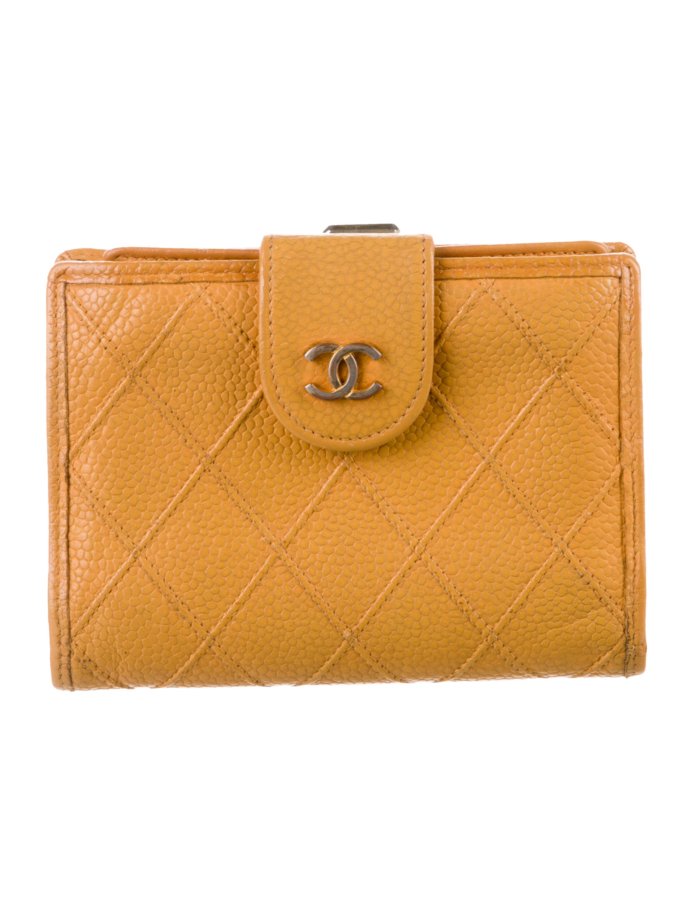 Chanel 1997-1999 Interlocking CC Logo French Purse