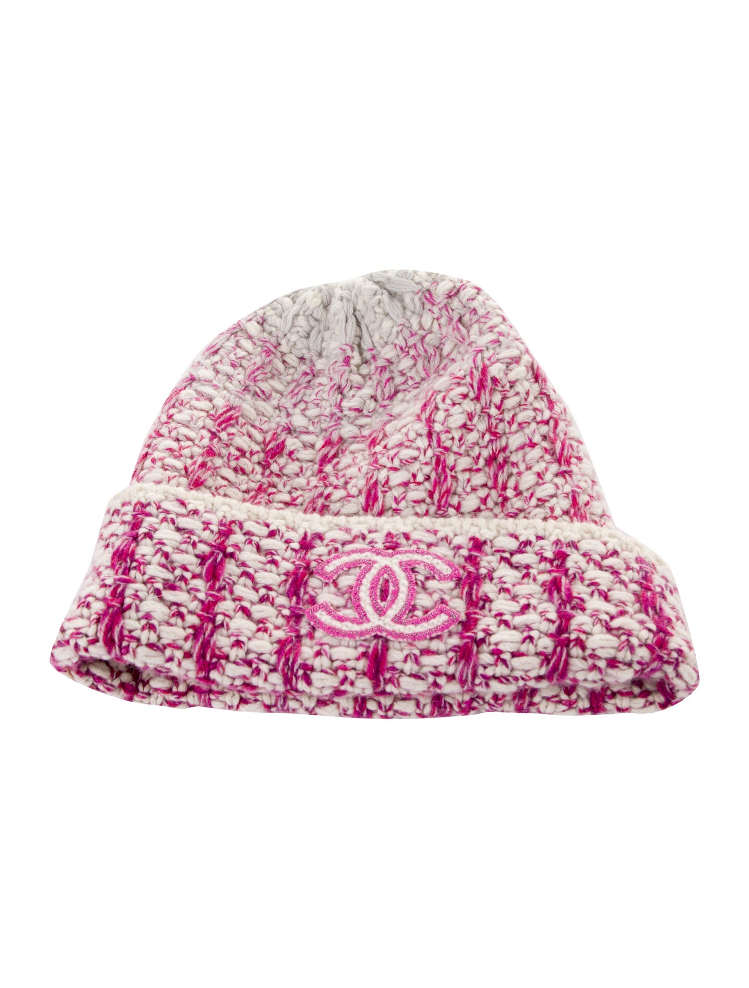 Chanel Cashmere Knit CC Beanie