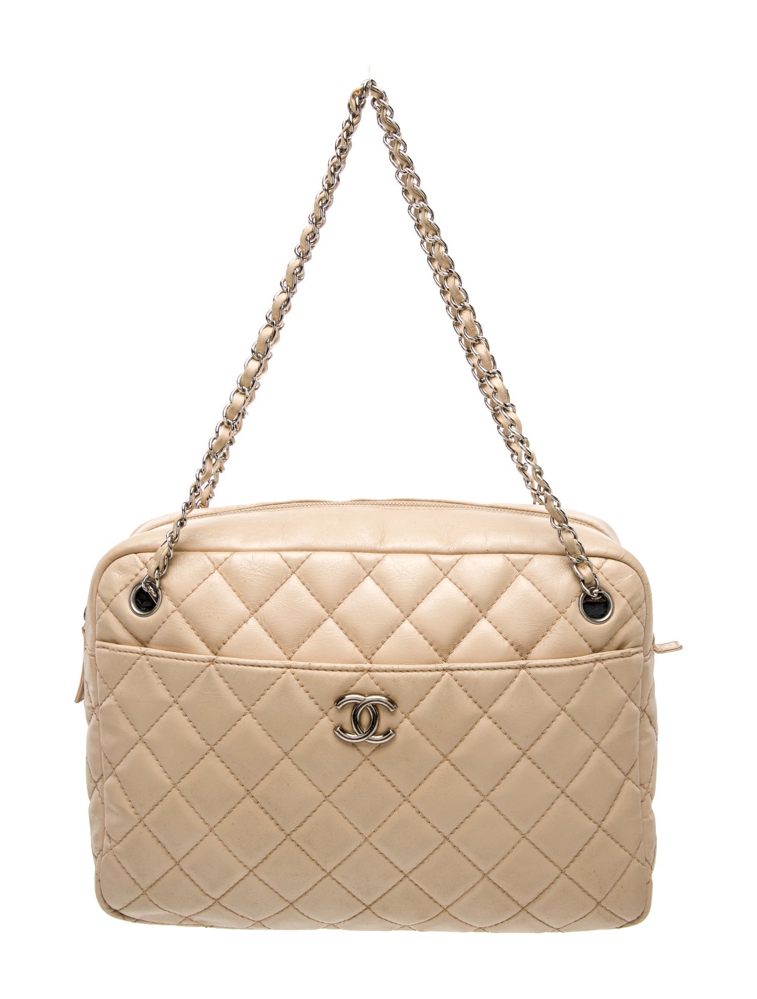 Chanel Large Quilted Camera Case