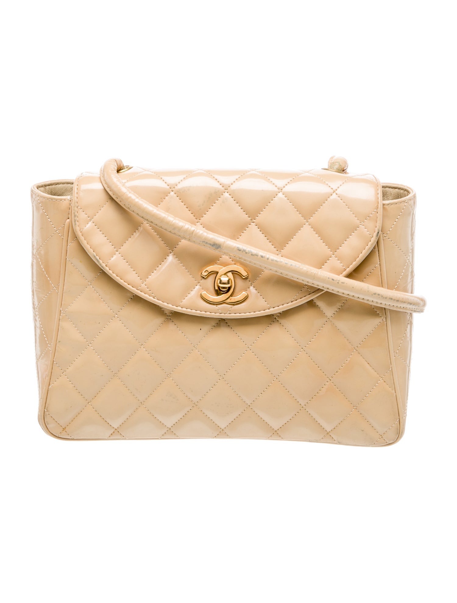 Chanel Patent Quilted Flap Bag
