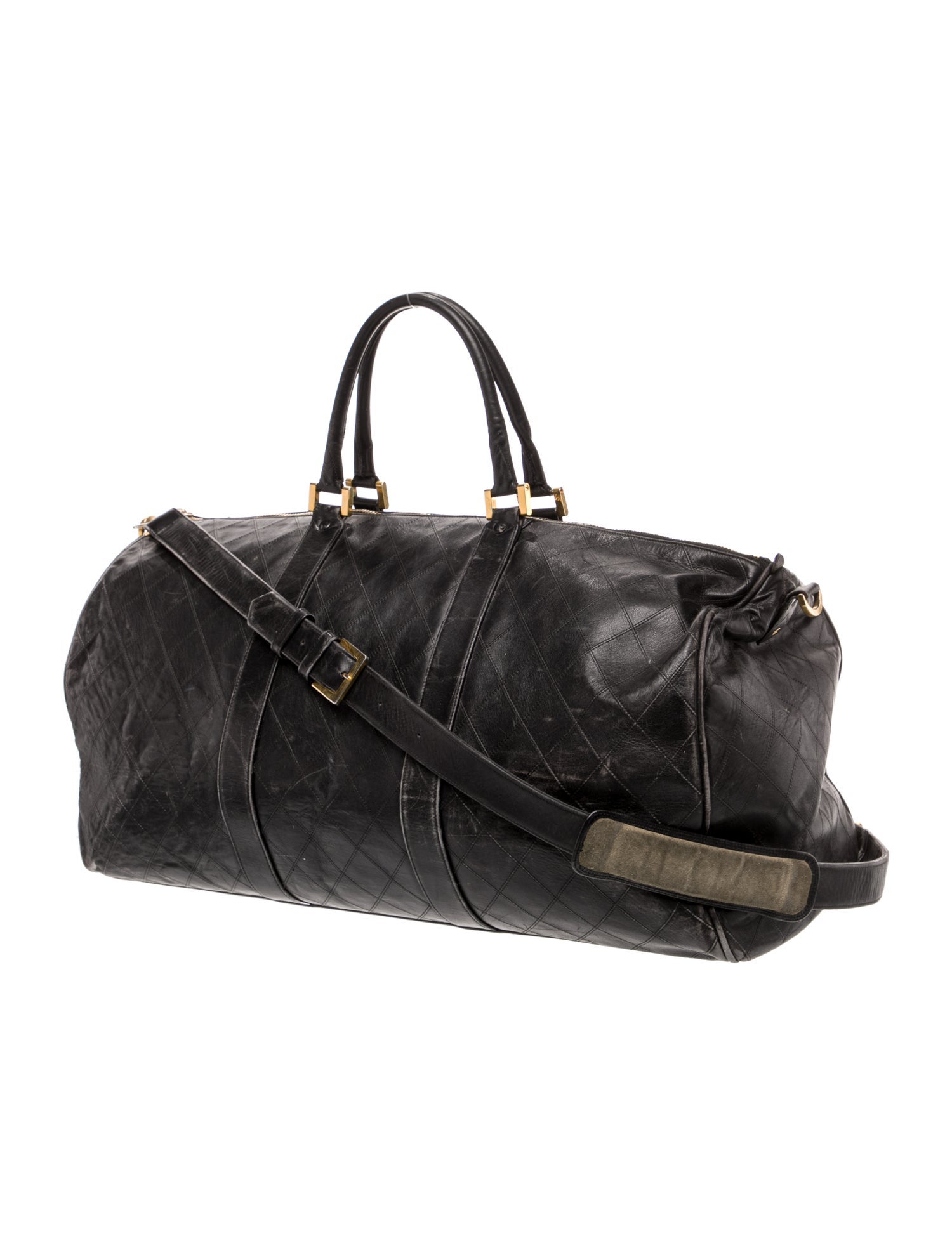 Chanel Diamond Stitched Duffle Bag