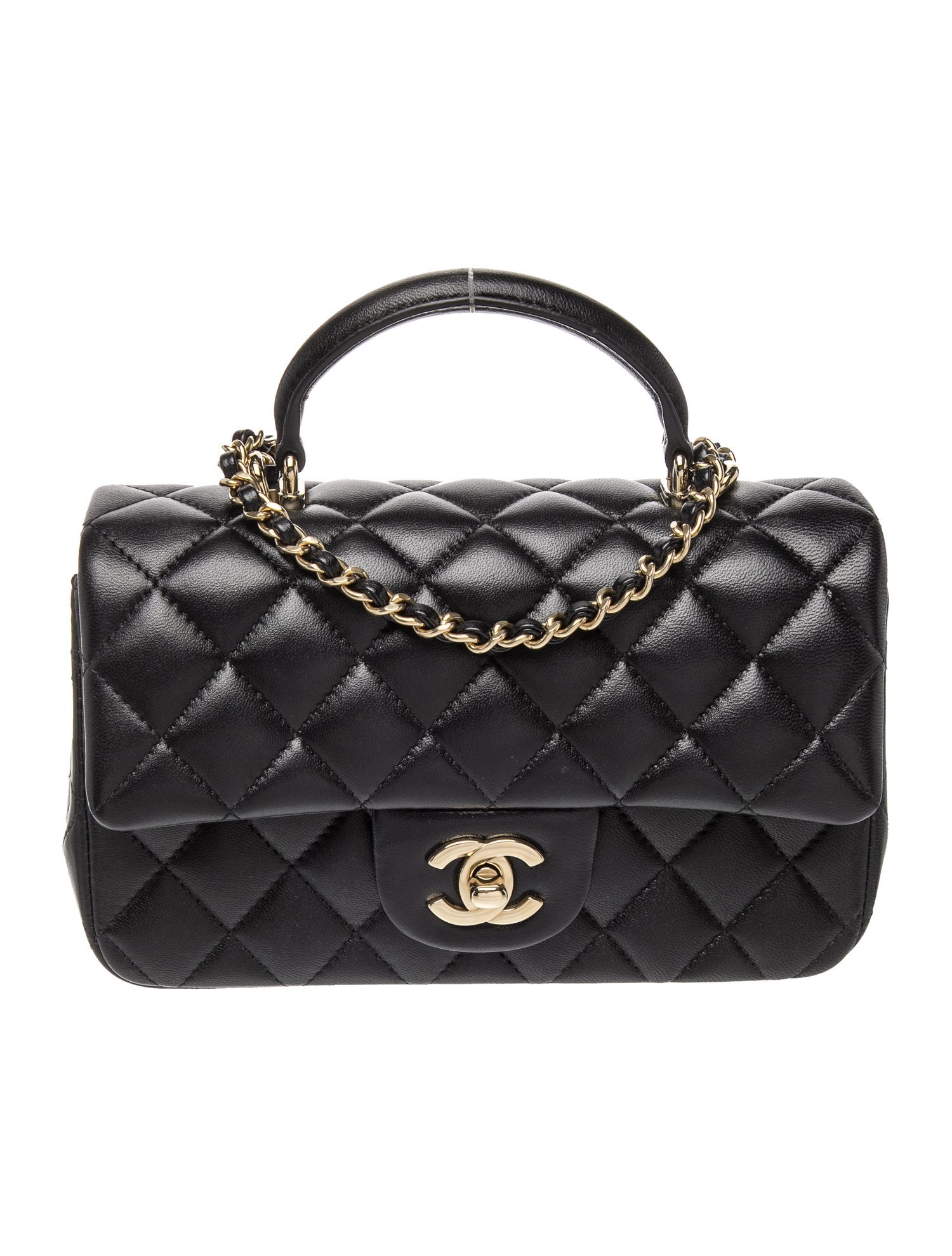 Chanel Rectangular Mini Top Handle Flap Bag