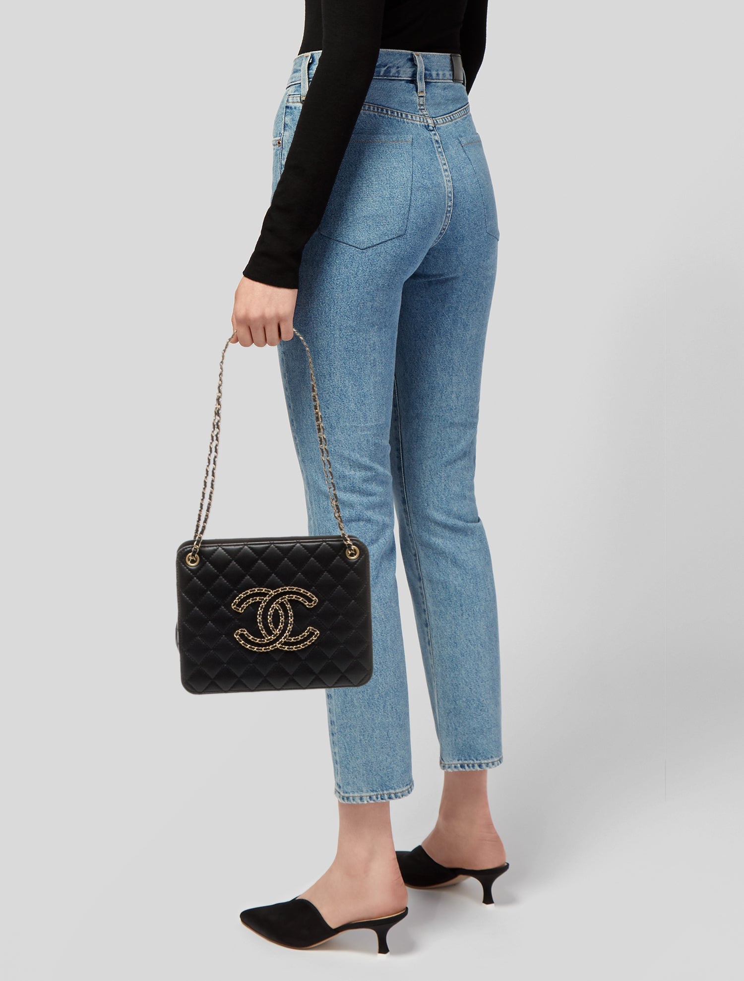 Chanel Paris-Rue Cambon 31 Small Chain Accordion Tote