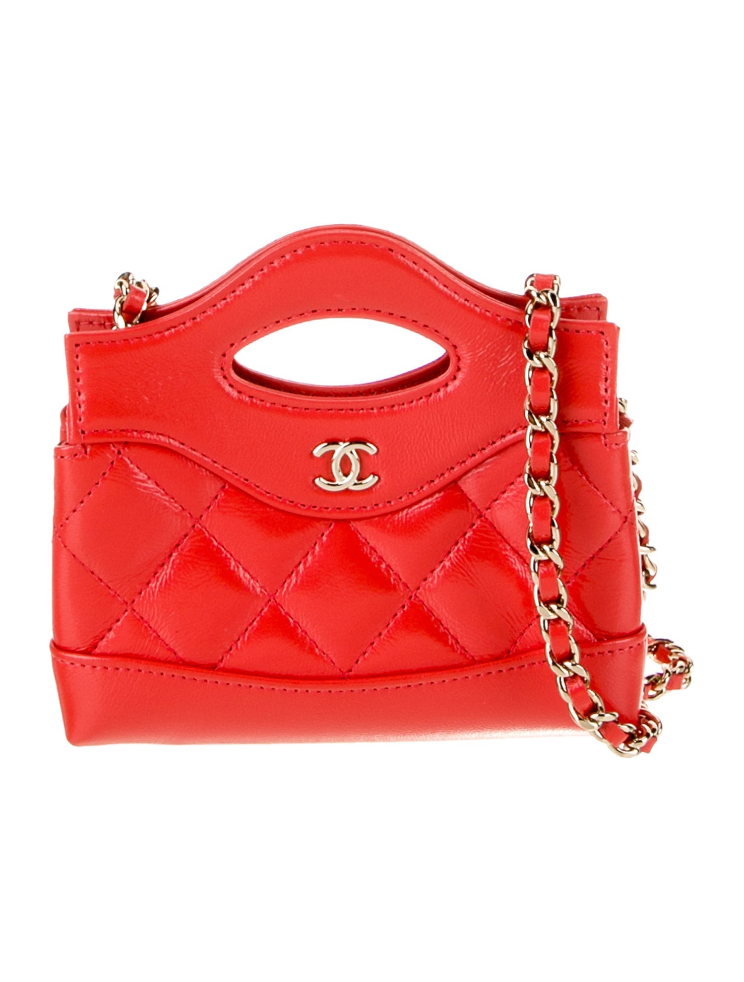 Chanel 2024 Micro 31 Clutch w/ Chain w/ Tags