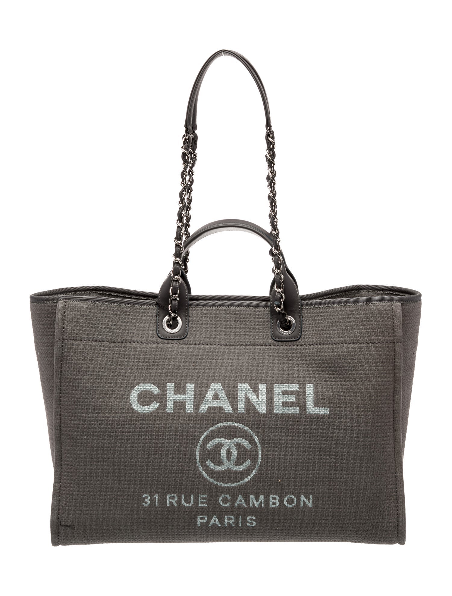 Chanel Large Deauville Shopping Tote w/Tags
