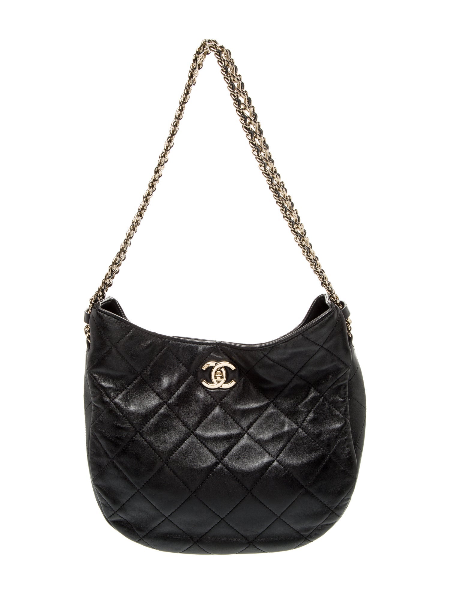Chanel Chain Rows Hobo