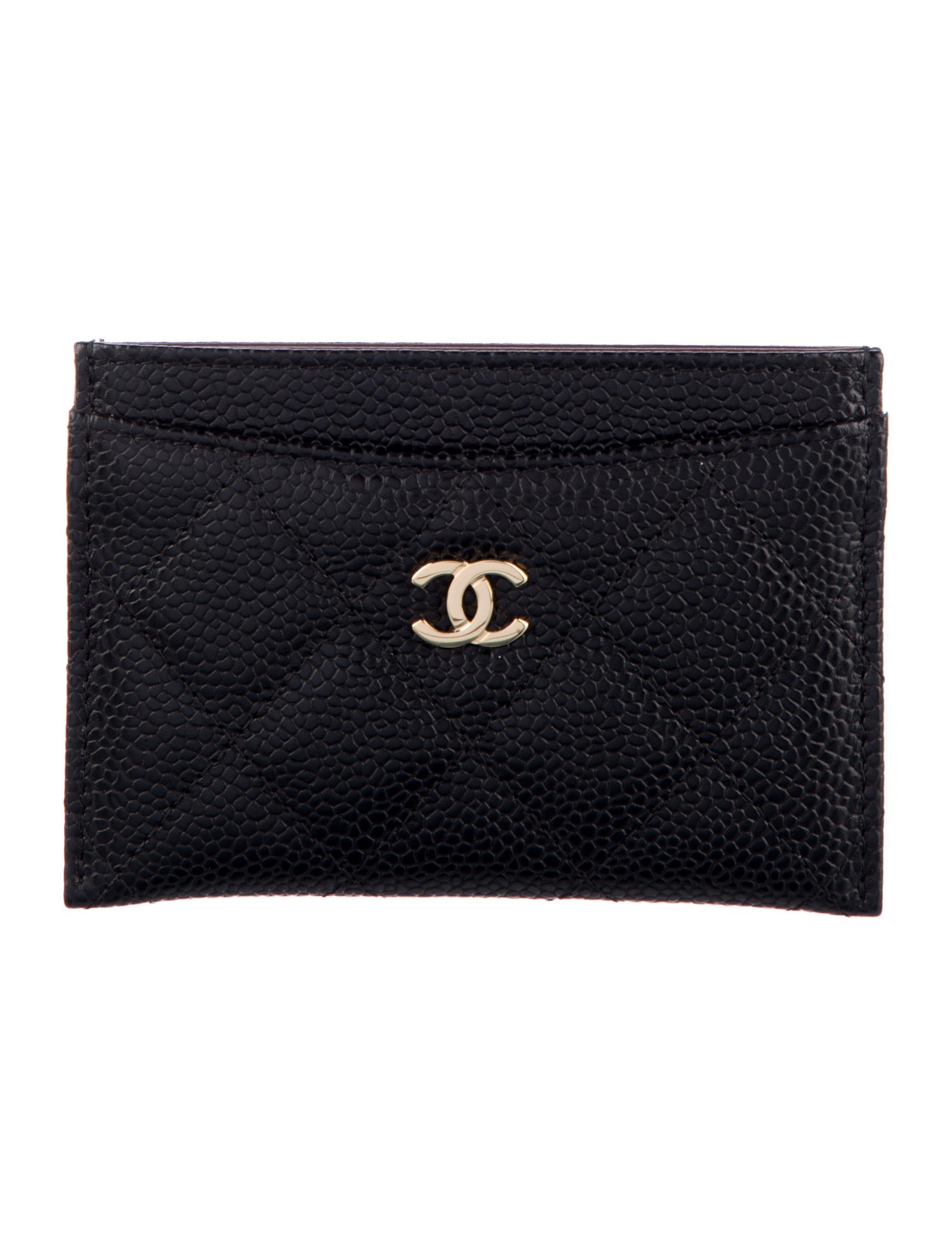 Chanel 2018-2019 Classic Quilted CC Card Holder Card Holder