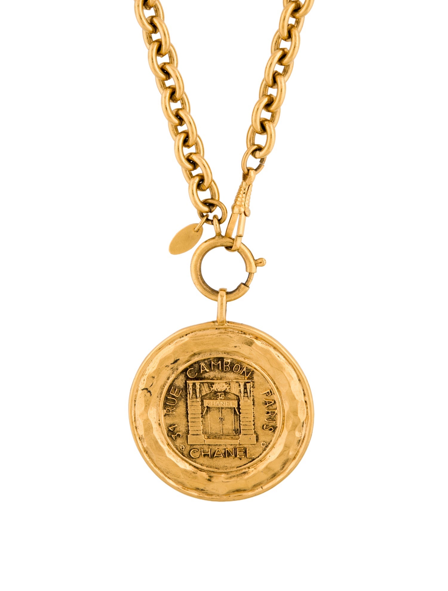 Chanel Vintage 31 Rue Cambon Pendant Necklace