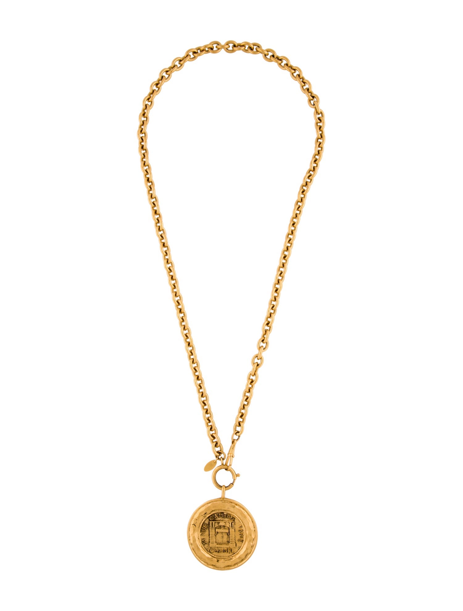 Chanel Vintage 31 Rue Cambon Pendant Necklace
