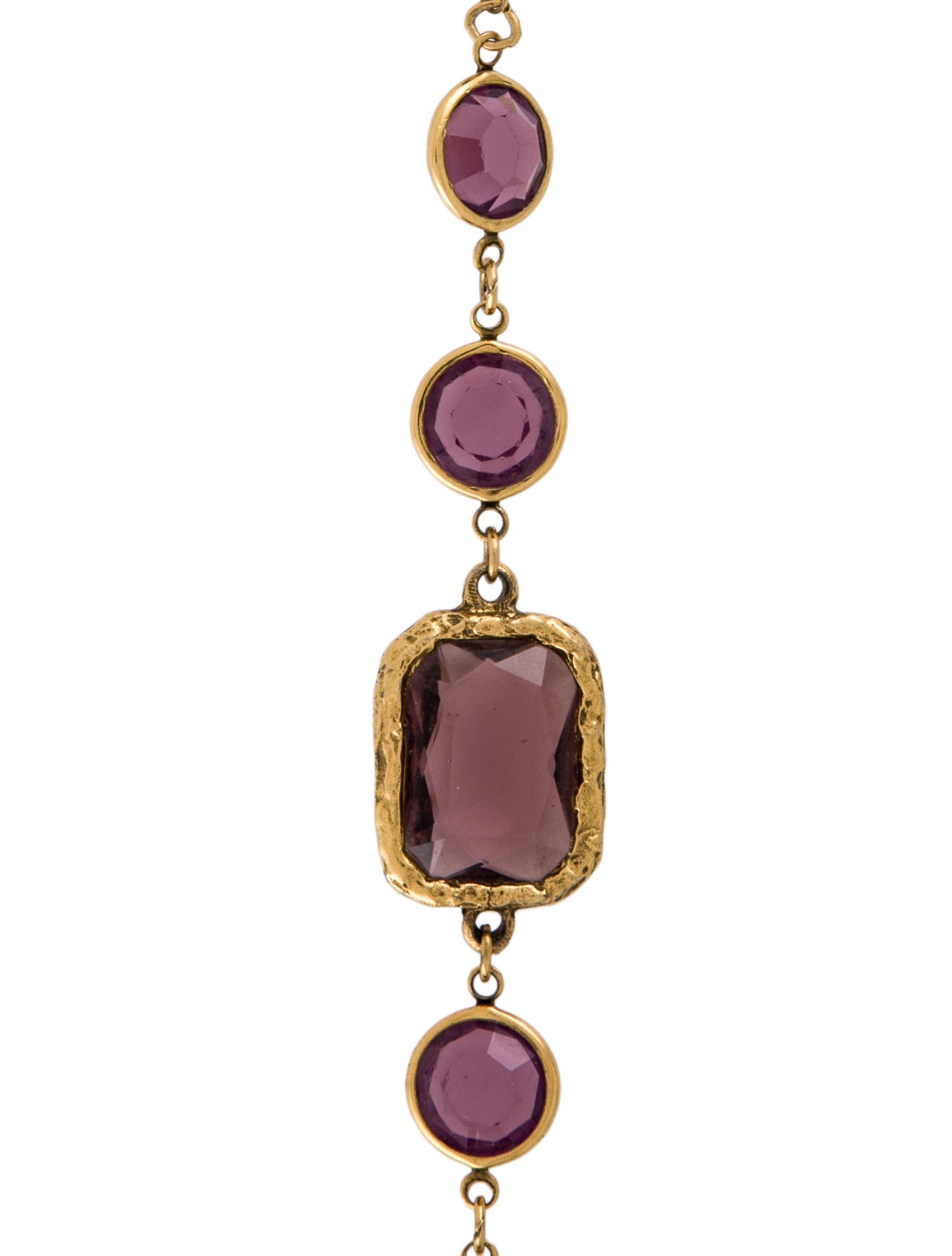 Chanel Vintage Chicklet Sautoir Necklace