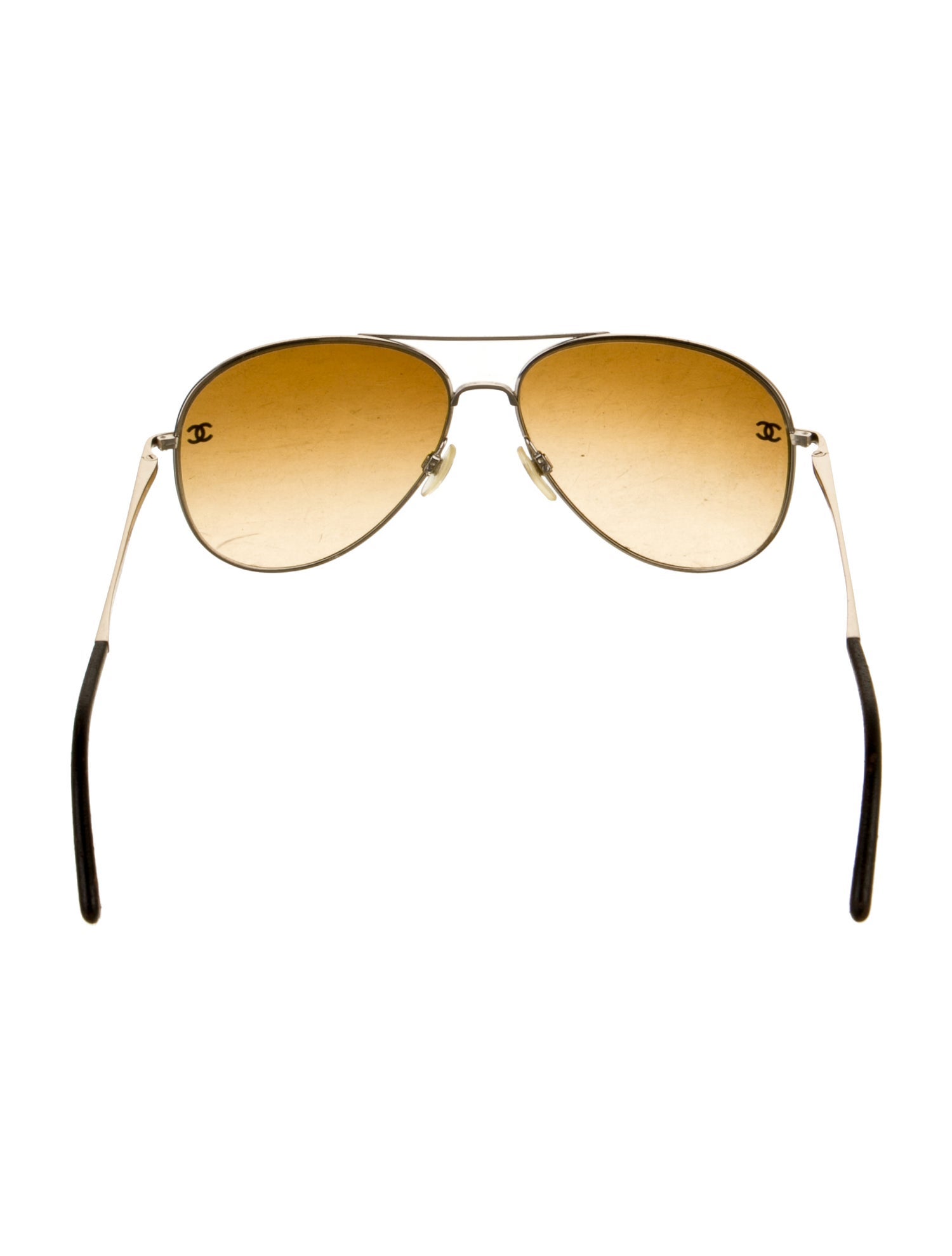 Chanel Interlocking CC Logo Aviator Sunglasses