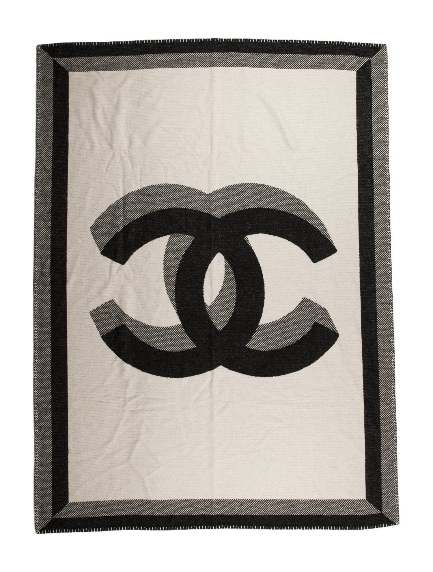 Chanel CC Throw Blanket w/ Tags