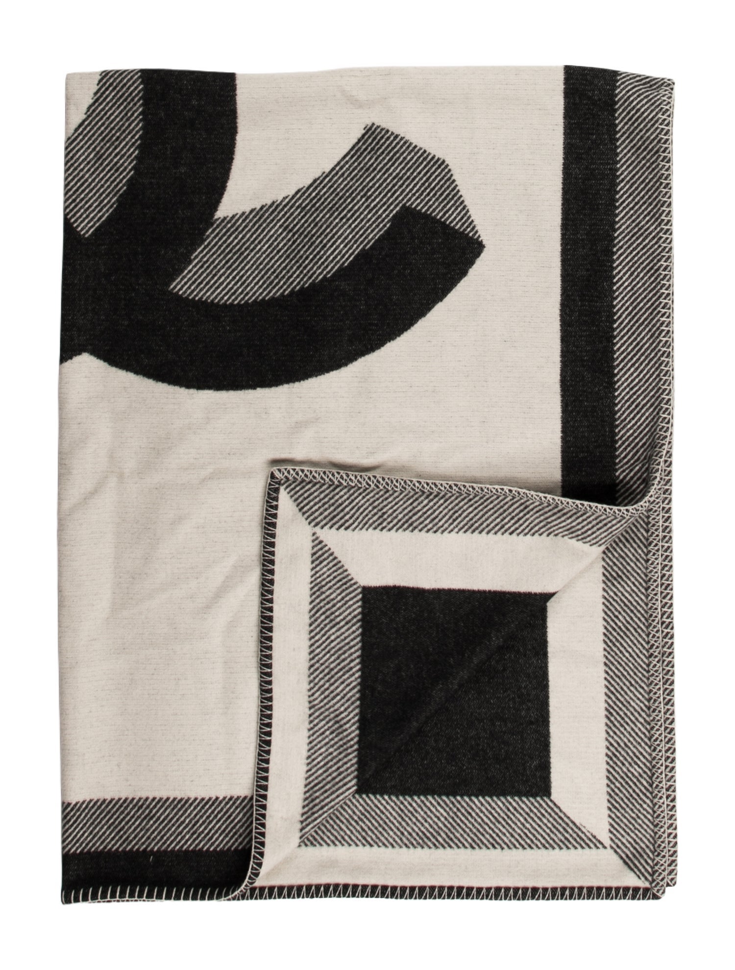 Chanel CC Throw Blanket w/ Tags