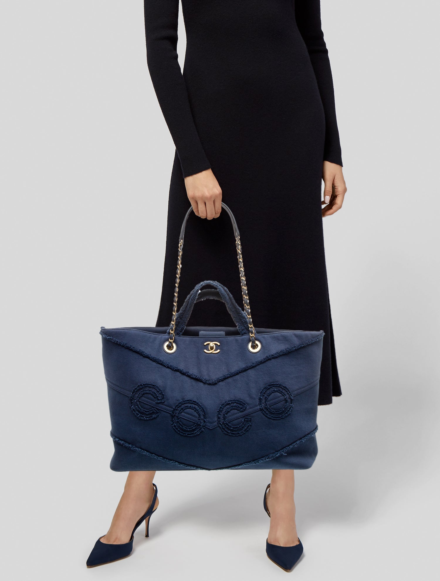 Chanel Coco Denim Tote