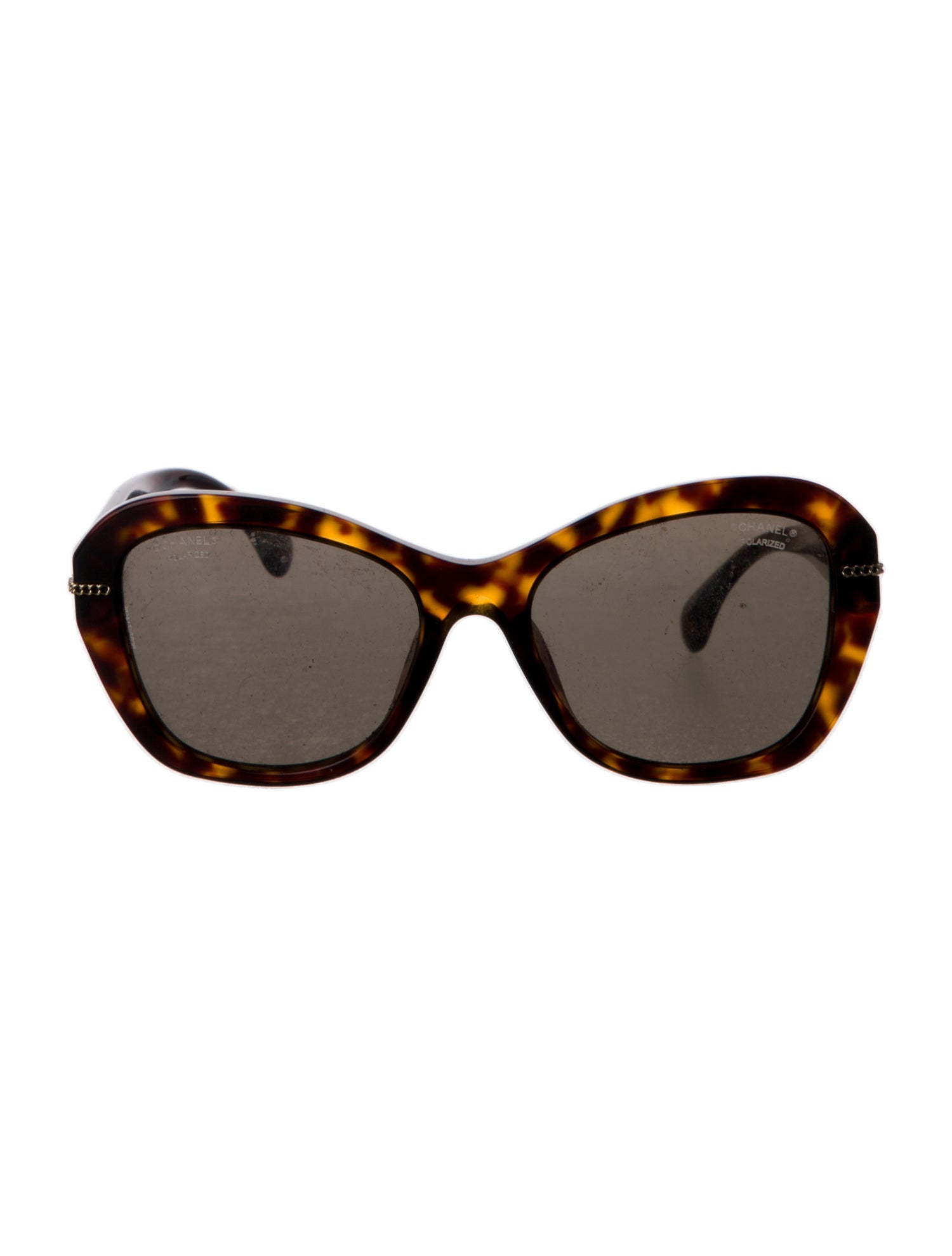 Chanel Interlocking CC Logo Square Sunglasses