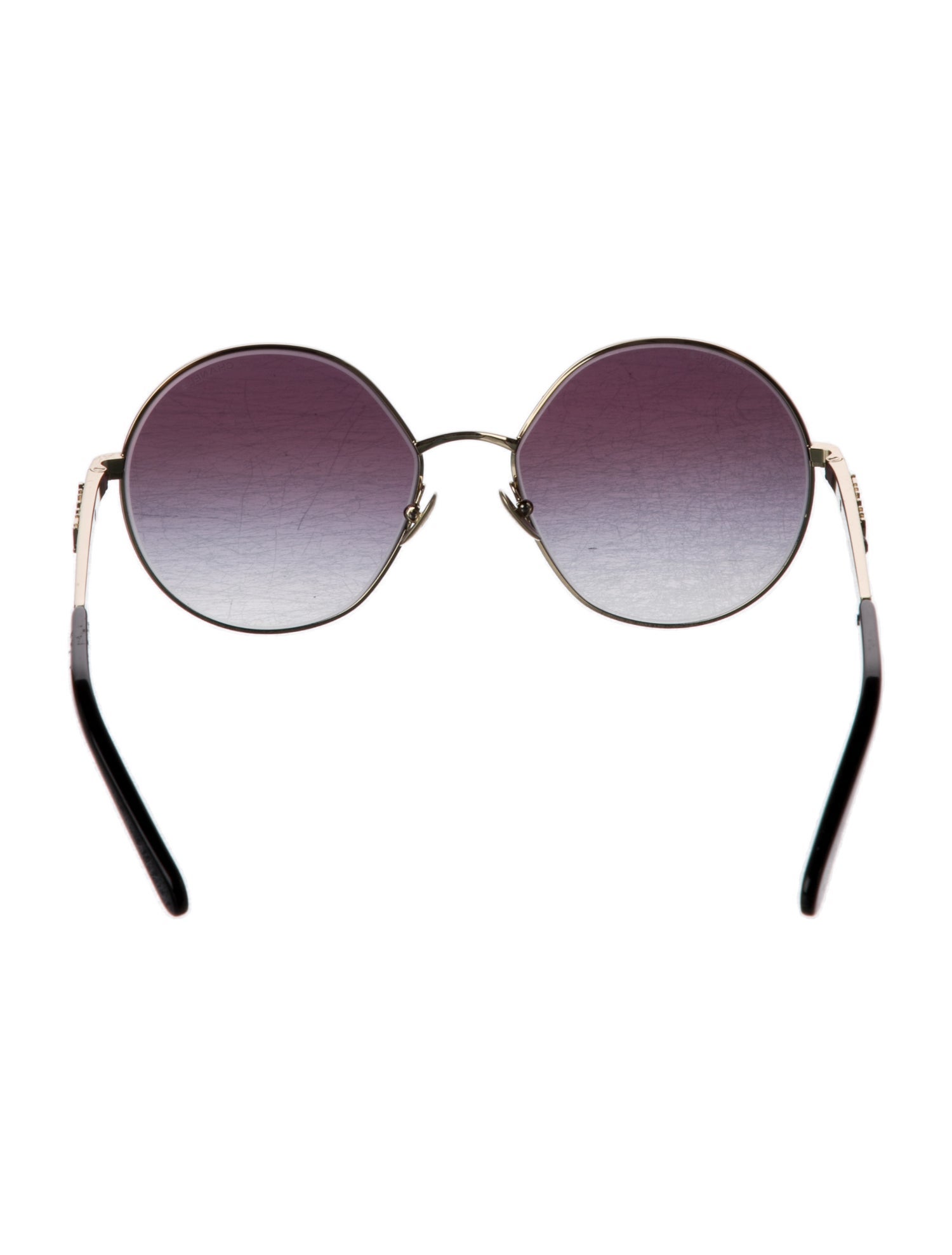 Chanel Interlocking CC Logo Oversize Sunglasses