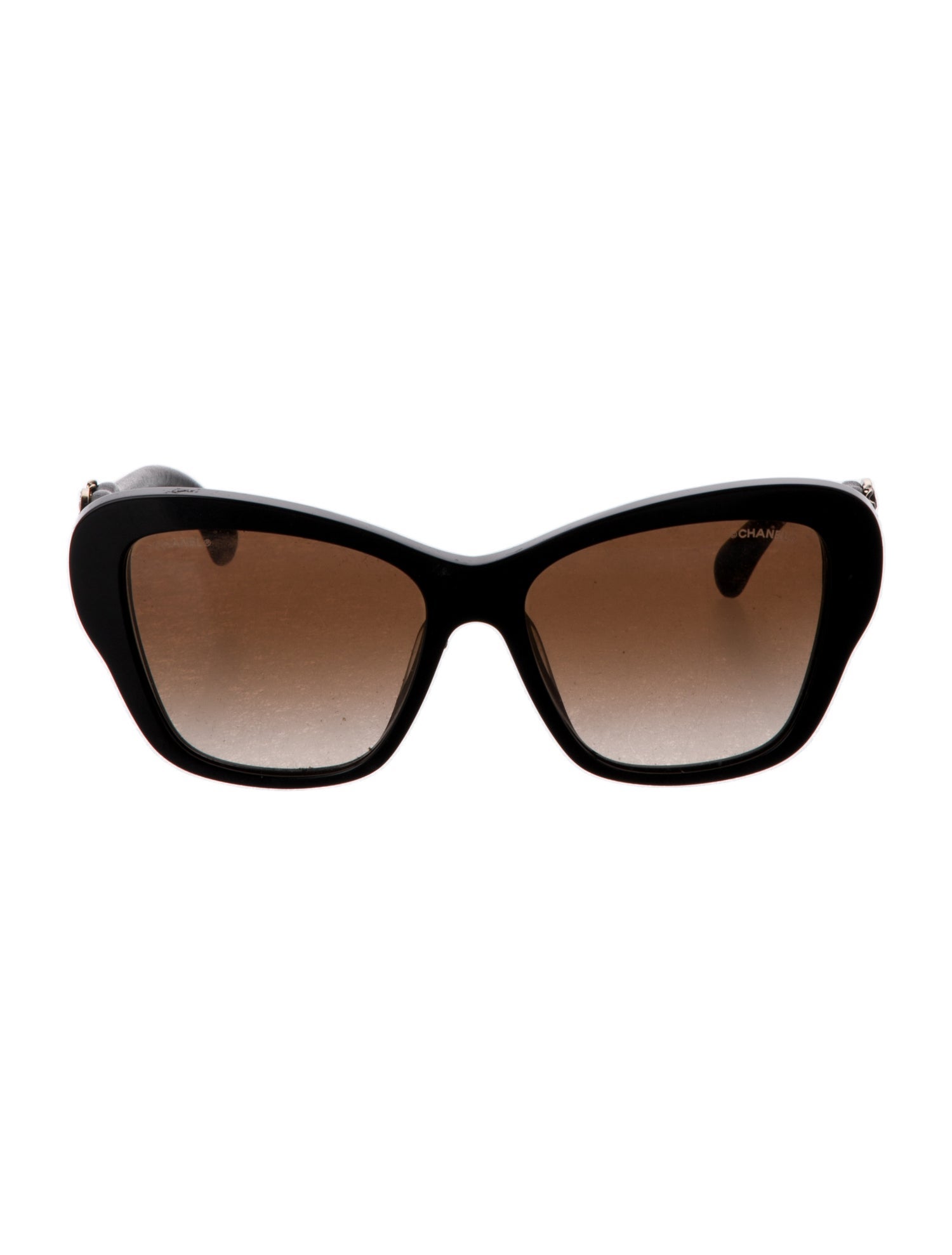 Chanel Interlocking CC Logo Cat-Eye Sunglasses