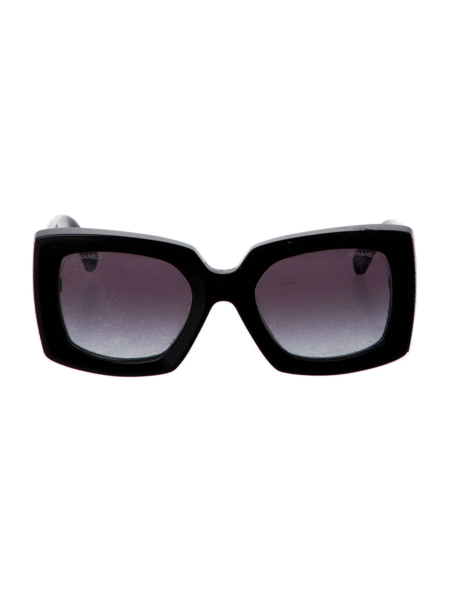 Chanel Interlocking CC Logo Oversize Sunglasses